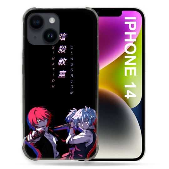 Coque Compatible MagSafe Pour Iphone 14 (6.1) Manga Assassination Classroom Duo