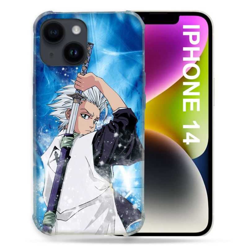 Coque Compatible MagSafe Pour Iphone 14 (6.1) Manga Bleach Hitsugaya