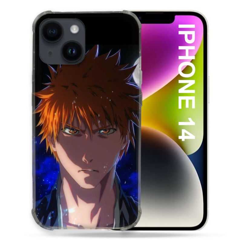 Coque Compatible MagSafe Pour Iphone 14 (6.1) Manga Bleach Ichigo
