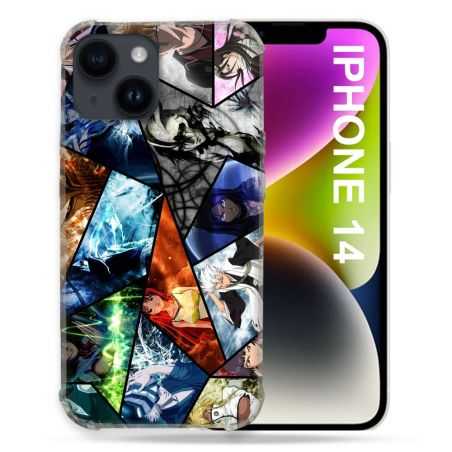 Coque Compatible MagSafe Pour Iphone 14 (6.1) Manga Bleach Pele Mele