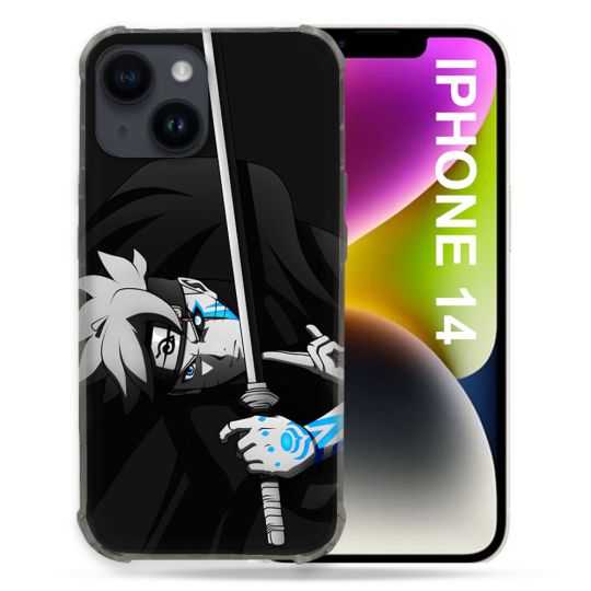 Coque Compatible MagSafe Pour Iphone 14 (6.1) Manga Boruto Epée