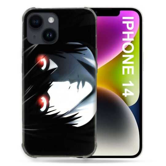 Coque Compatible MagSafe Pour Iphone 14 (6.1) Manga Death Note L