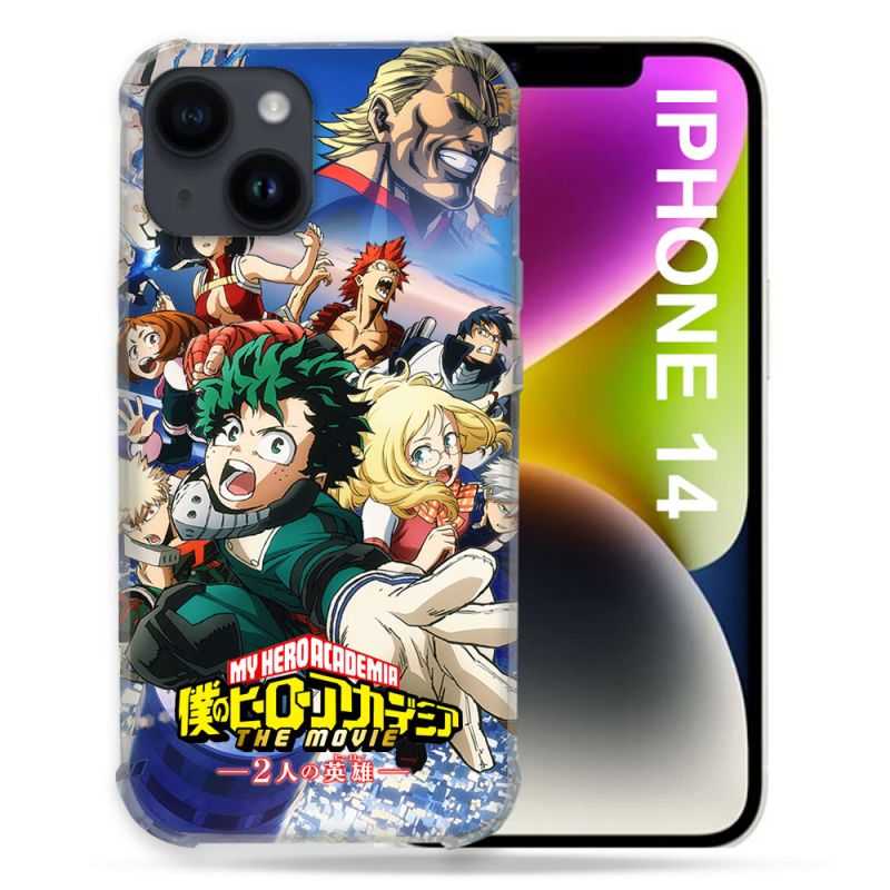 Coque Compatible MagSafe Pour Iphone 14 (6.1) Manga My Hero Academia Affiche