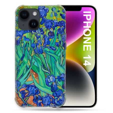 Coque Compatible MagSafe Pour Iphone 14 (6.1) Peinture Iris