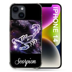 Coque Compatible MagSafe Pour Iphone 14 (6.1) Signe Zodiaque 2 Scorpion