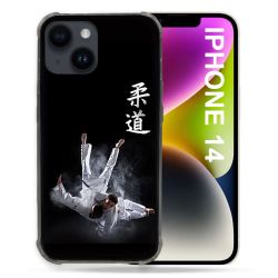 Coque Compatible MagSafe Pour Iphone 14 (6.1) Sport Judo Noir