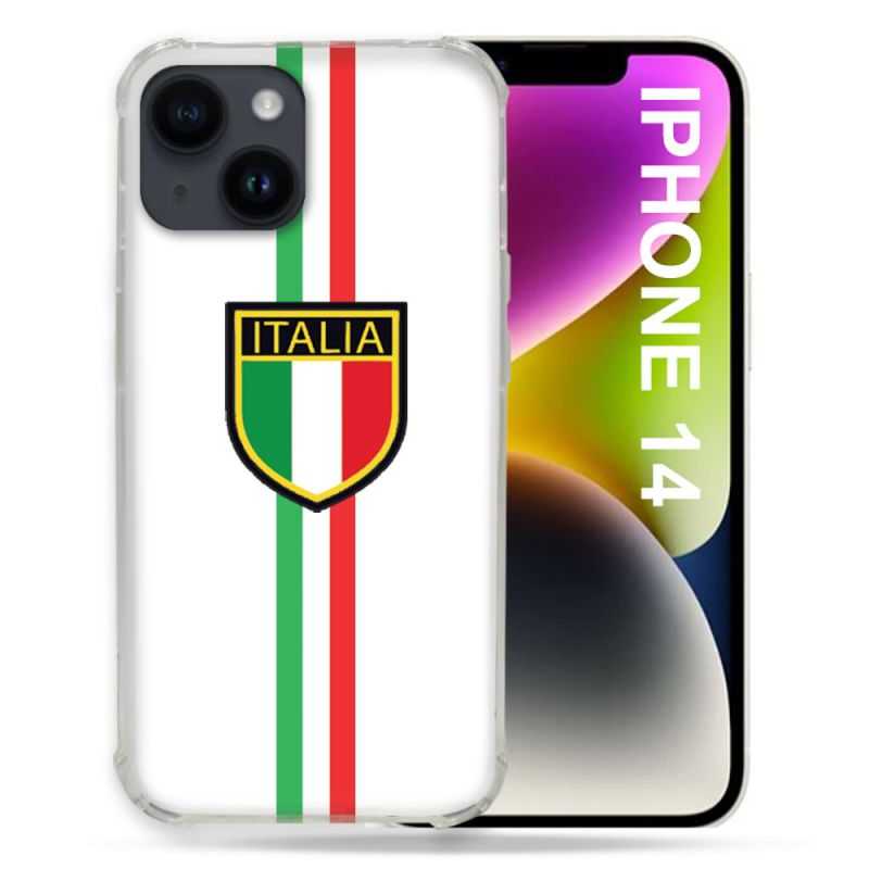 Coque Compatible MagSafe Pour Iphone 14 (6.1) Voyage Italie 3 Blanc