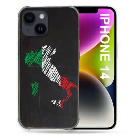 Coque Compatible MagSafe Pour Iphone 14 (6.1) Voyage Italie Botte