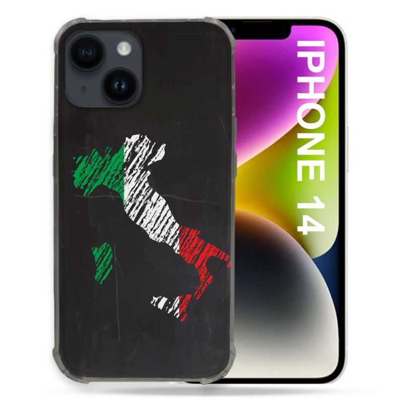 Coque Compatible MagSafe Pour Iphone 14 (6.1) Voyage Italie Botte