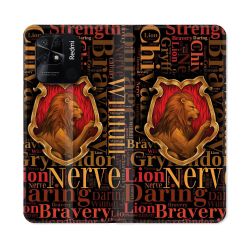 Housse cuir portefeuille Pour Xiaomi Redmi 10C Harry Potter Griffondor