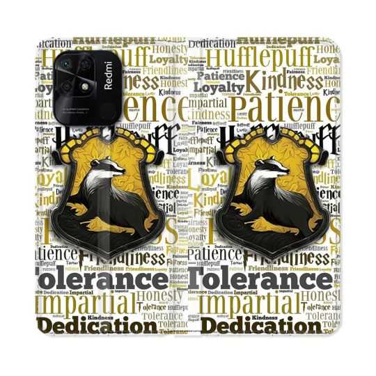 Housse cuir portefeuille Pour Xiaomi Redmi 10C Harry Potter Poursouffle