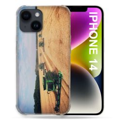 Coque Pour Iphone 14 (6.1) Agriculture Moissonneuse