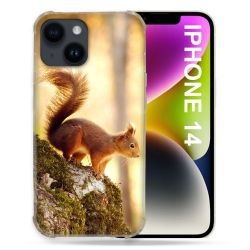 Coque Pour Iphone 14 (6.1) Animal Ecureuil Bois