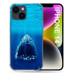 Coque Pour Iphone 14 (6.1) Animal Requin Dent