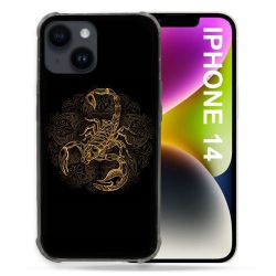 Coque Pour Iphone 14 (6.1) Animal Scorpion Fresque