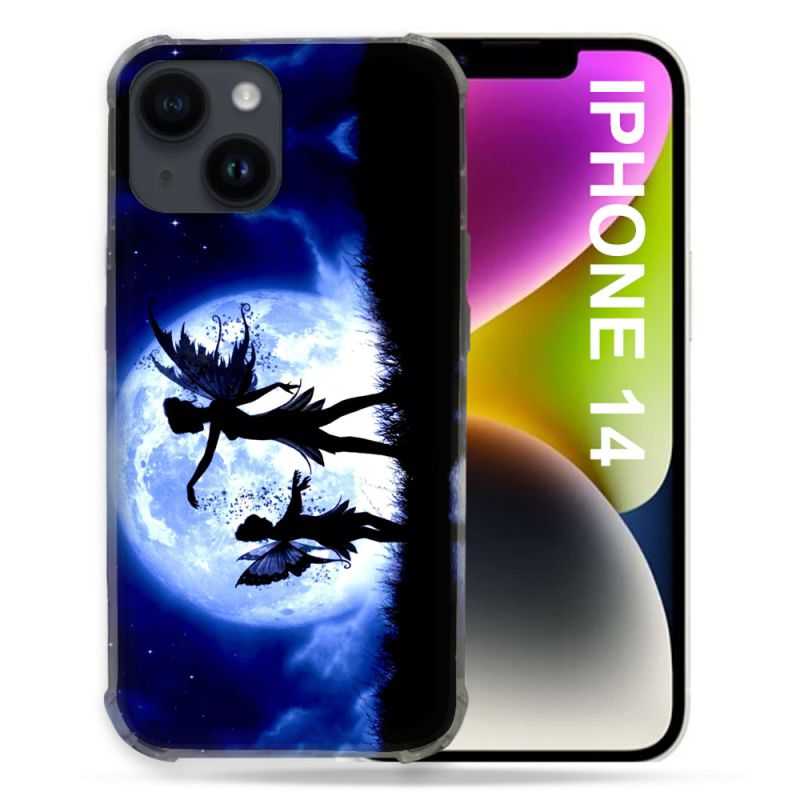 Coque Pour Iphone 14 (6.1) Fantastique Fee Lune