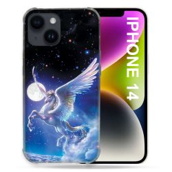 Coque Pour Iphone 14 (6.1) Fantastique Licorne Céleste