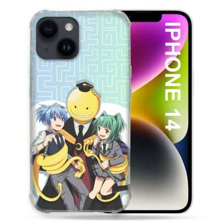 Coque Pour Iphone 14 (6.1) Manga Assassination Classroom Kuro Trio