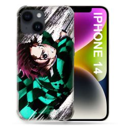 Coque Pour Iphone 14 (6.1) Manga Demon Slayer Tanjiro