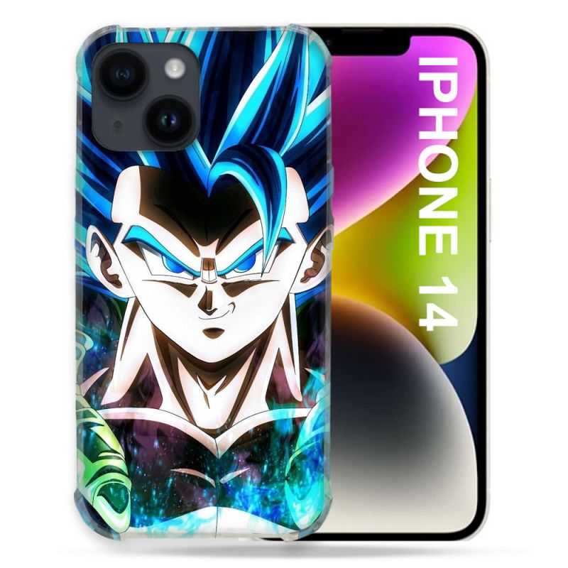 Coque Pour Iphone 14 (6.1) Manga Dragon Ball Gogeta Visage