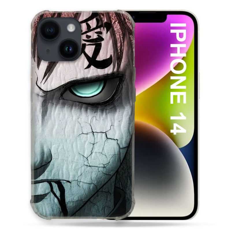 Coque Pour Iphone 14 (6.1) Manga Naruto Gaara