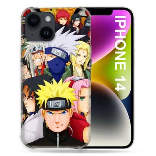 Coque Pour Iphone 14 (6.1) Manga Naruto Team