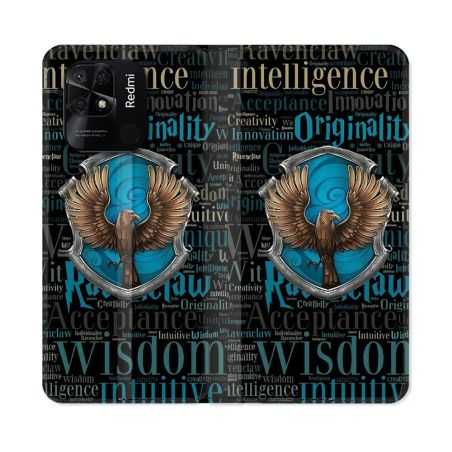 Housse cuir portefeuille Pour Xiaomi Redmi 10C Harry Potter Serdaigle