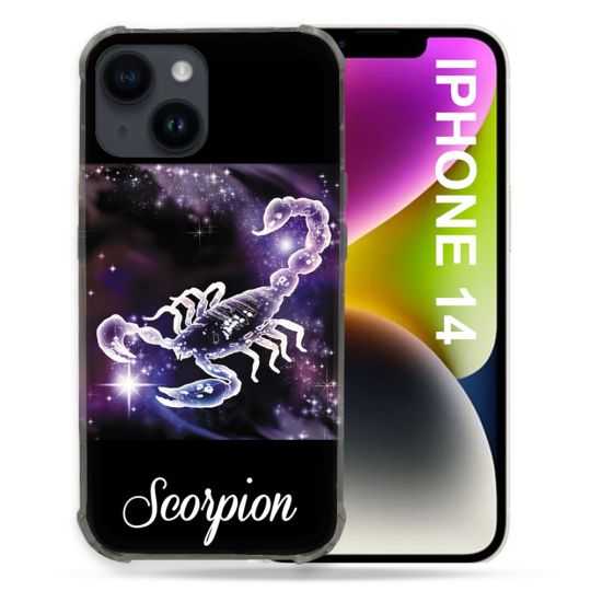 Coque Pour Iphone 14 (6.1) Signe Zodiaque 2 Scorpion