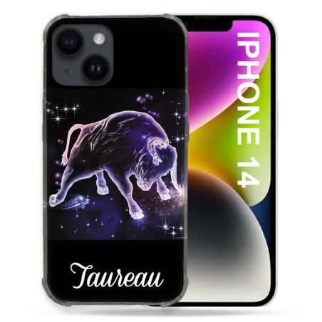 Coque Pour Iphone 14 (6.1) Signe Zodiaque 2 Taureau