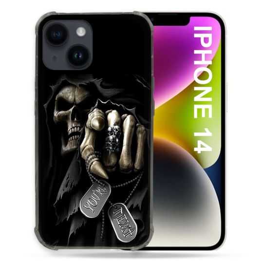 Coque Pour Iphone 14 (6.1) Tete de Mort Your Next