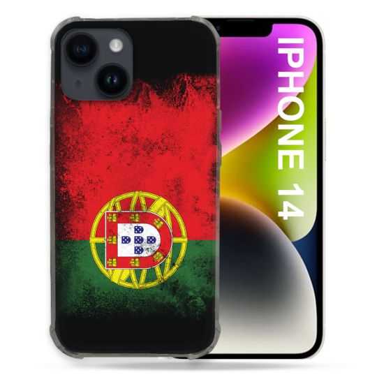 Coque Pour Iphone 14 (6.1) Voyage Portugal Drapeau