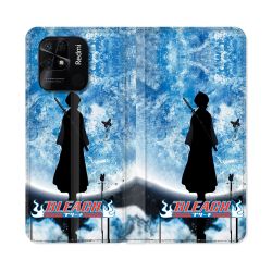 Housse cuir portefeuille Pour Xiaomi Redmi 10C Manga Bleach Lune