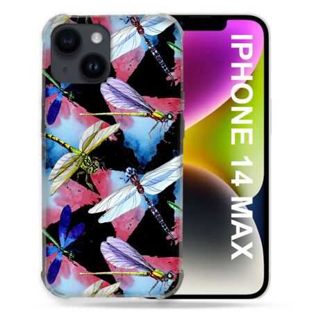 Coque Compatible MagSafe Pour Iphone 14 Plus (6.7) Animal Libellule