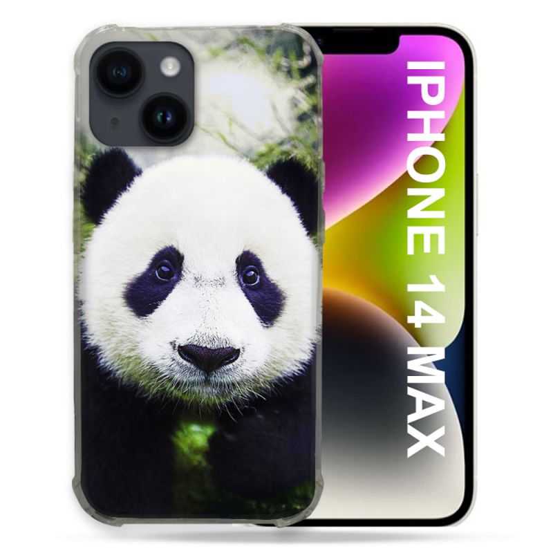 Coque Compatible MagSafe Pour Iphone 14 Plus (6.7) Animal Panda Color