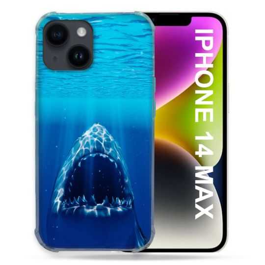 Coque Compatible MagSafe Pour Iphone 14 Plus (6.7) Animal Requin Dent
