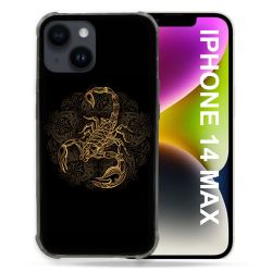 Coque Compatible MagSafe Pour Iphone 14 Plus (6.7) Animal Scorpion Fresque