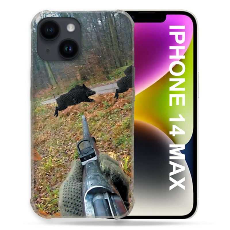 Coque Compatible MagSafe Pour Iphone 14 Plus (6.7) Chasse Vision Tir