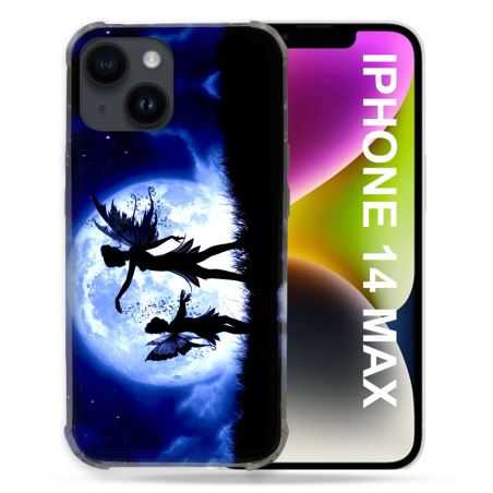Coque Compatible MagSafe Pour Iphone 14 Plus (6.7) Fantastique Fee Lune