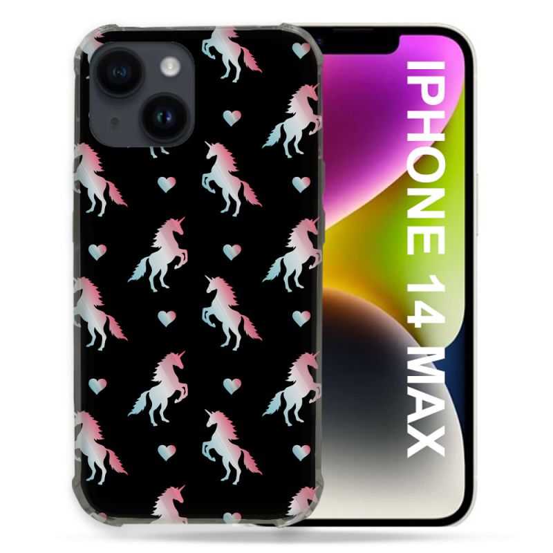 Coque Compatible MagSafe Pour Iphone 14 Plus (6.7) Fantastique Licorne Pattern