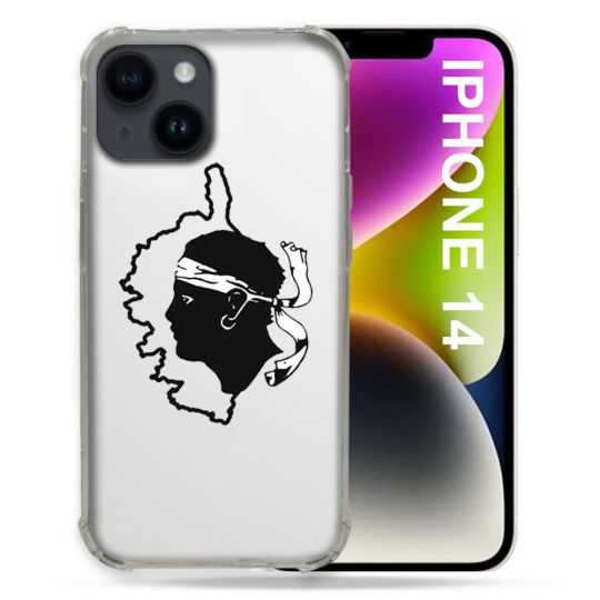 Coque Transparente Pour Iphone 14 (6.1) Corse
