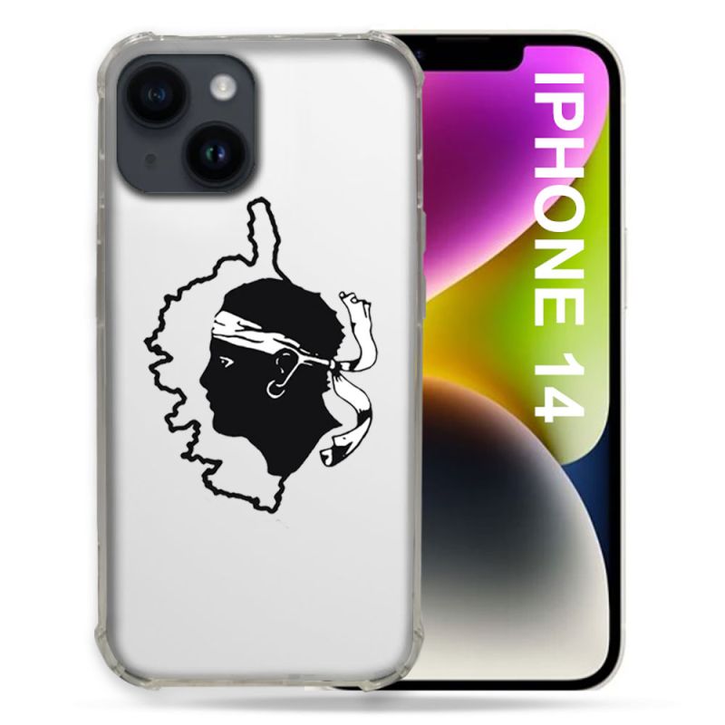 Coque Transparente Pour Iphone 14 (6.1) Corse