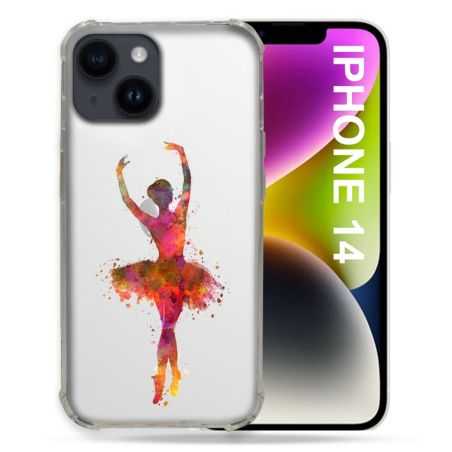 Coque Transparente Pour Iphone 14 (6.1) Danseuse etoile