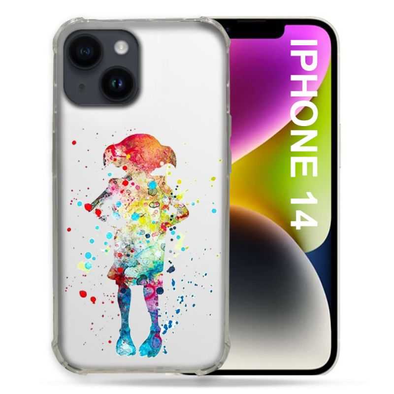 Coque Transparente Pour Iphone 14 (6.1) Dobby Colore