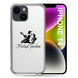 Coque Transparente Pour Iphone 14 (6.1) Michael Jackson