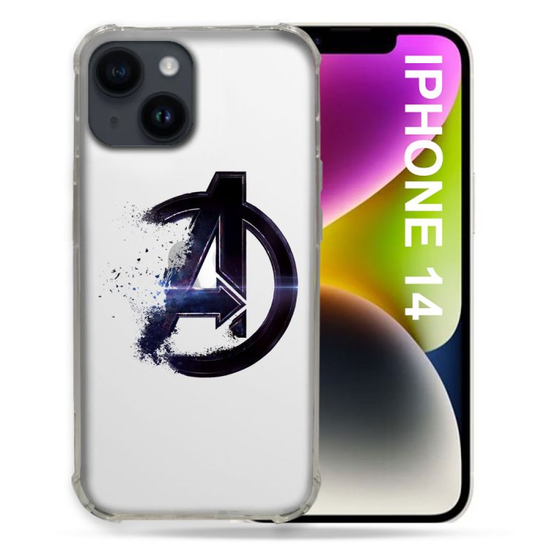 Coque Transparente Pour Iphone 14 (6.1) Avenger