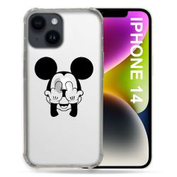 Coque Transparente Pour Iphone 14 (6.1) Mickey doigt