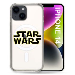 Coque Transparente Compatible MagSafe Pour Iphone 14 (6.1) Star Wars