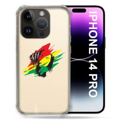 Coque Transparente Pour Iphone 14 Pro (6.1) Bob Marley Graf