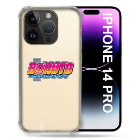 Coque Transparente Pour Iphone 14 Pro (6.1) Boruto Logo