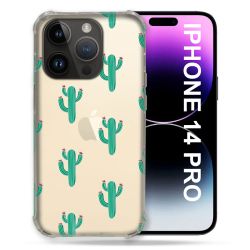 Coque Transparente Pour Iphone 14 Pro (6.1) Cactus